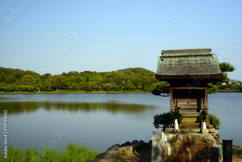 Hirosawa no ike-an irrigation pond-2