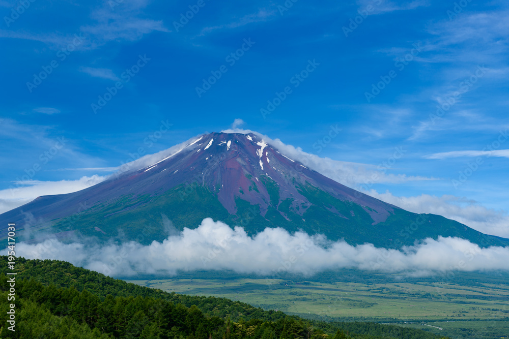 夏の富士山