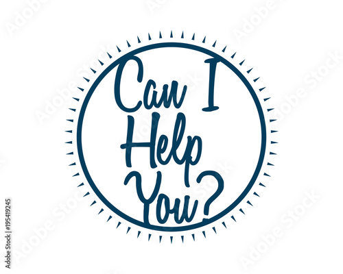 can i help you text icon typography typographic creative writing text image 7