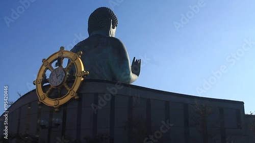 Statue Buddha at Zenshouji temple in Hino low angle photo