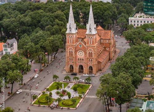 Notre-Dame Cathedral Basilica of Saigon, officially Cathedral Basilica of Our Lady of The Immaculate Conception is a cathedral located in the downtown of Ho Chi Minh City, Vietnam