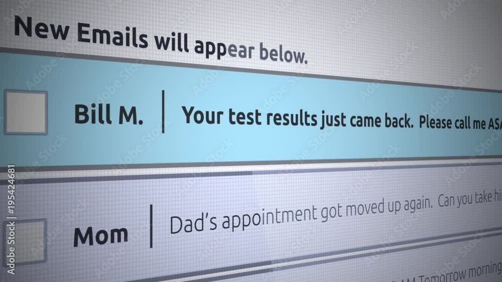 Generic Email New Inbox Message - Sexual health and wellness email test results Generic Email New Inbox Message - Sexual health and wellness email test results