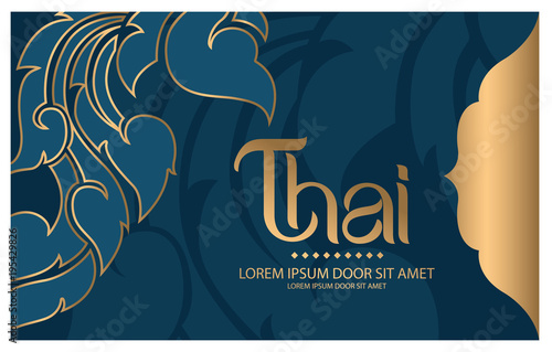 Thai Art vector