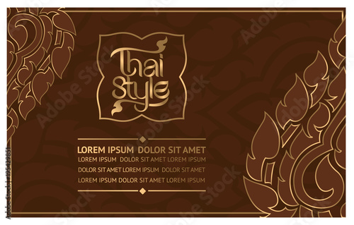 Thai Art vector