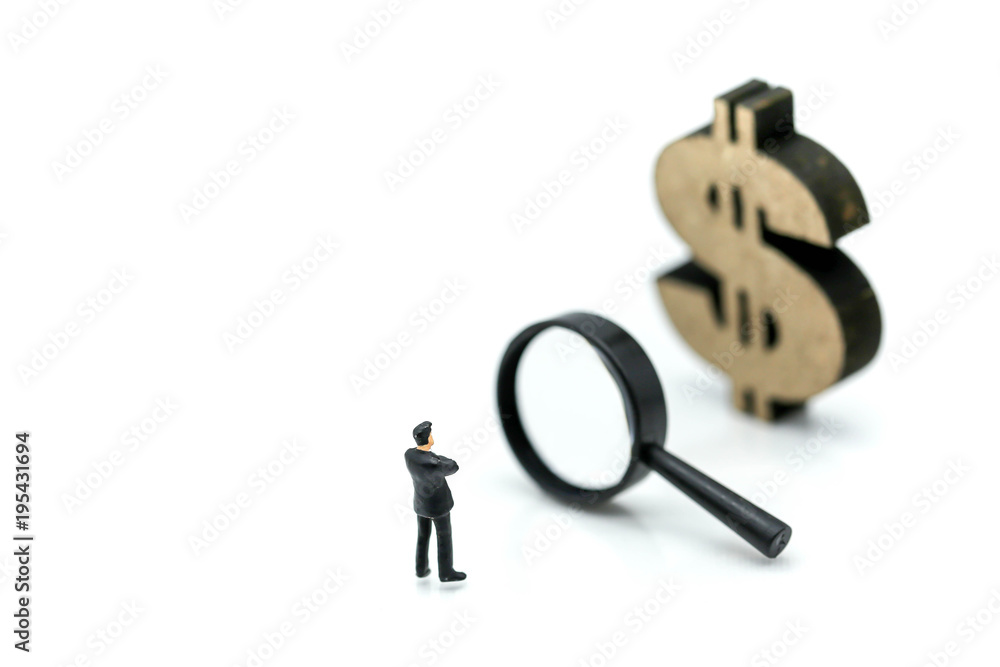 Miniature people: Magnifying glass focusing on the selected of businessman ,recruitment process, HR, HRM, HRD concepts. Miniature people: Magnifying glass focusing on the selected of businessman ,recruitment process, HR, HRM, HRD concepts.