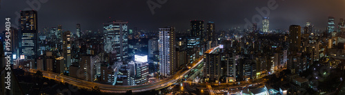 Night view of Tokyo photo