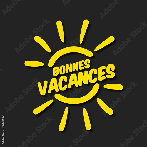 bonnes vacances