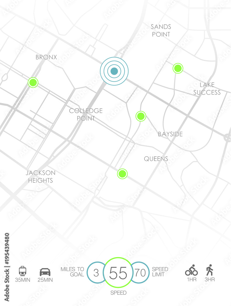 Dashboard theme creative infographic of city map navigation. Dashboard theme creative infographic of city map navigation.