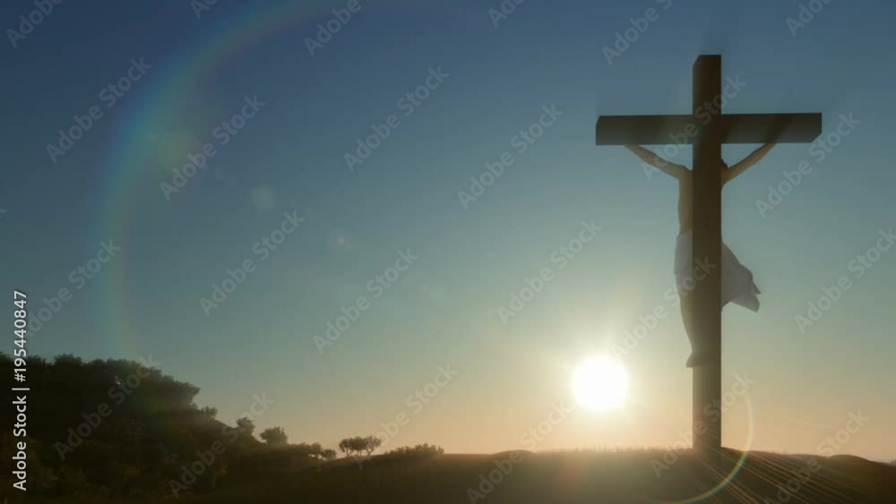 Jesus cross,beautiful sunrise Jesus cross,beautiful sunrise
