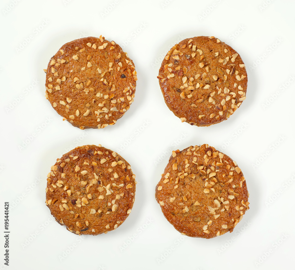 cookies with chopped nuts and almonds cookies with chopped nuts and almonds