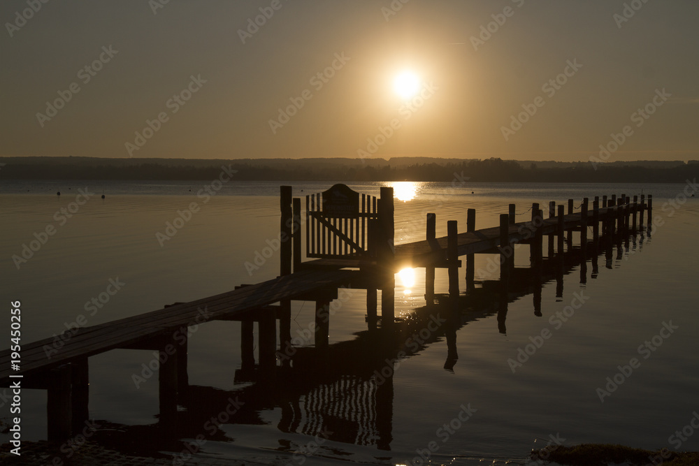 Obraz premium Buch am Ammersee
