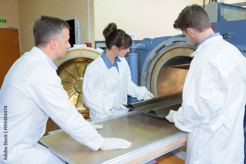 Fototapeta premium extruding thermoplastic sheet