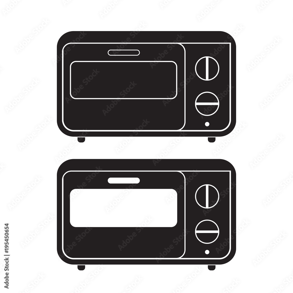 Oven icon Vector Illustration. Flat Sign Oven icon Vector Illustration. Flat Sign