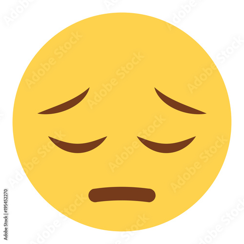 Emoji bedauernd