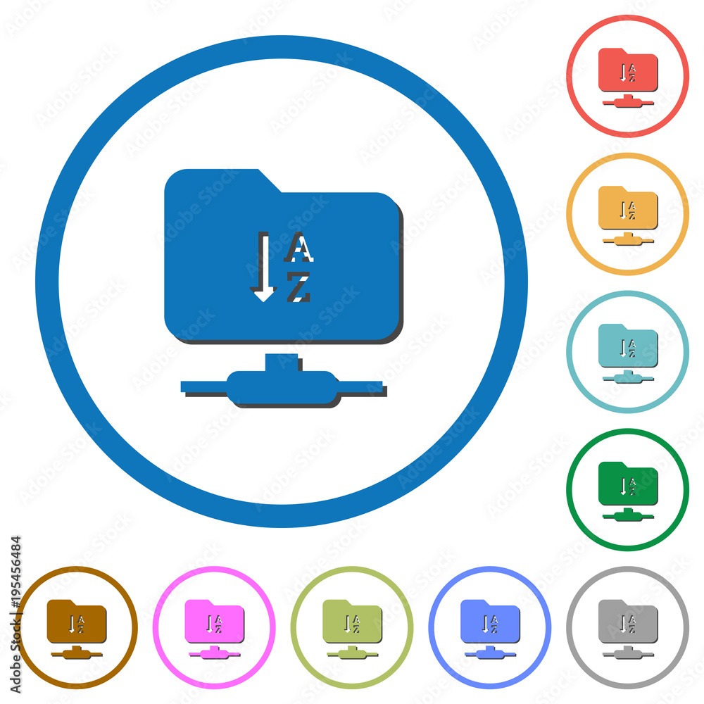 FTP sort ascending icons with shadows and outlines FTP sort ascending icons with shadows and outlines