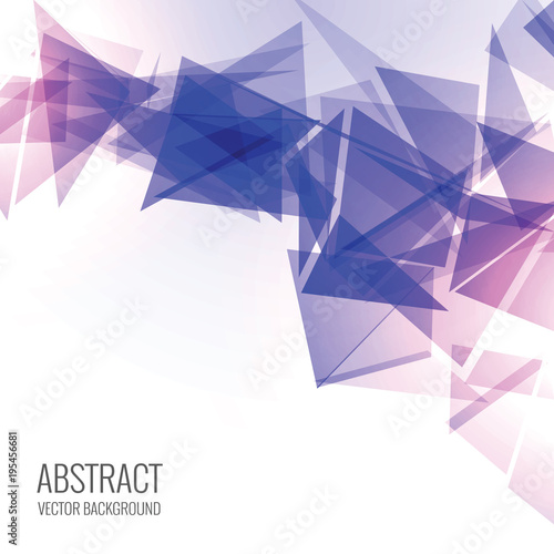 abstract triangle background