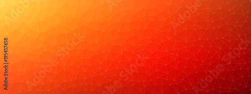 Abstract geometric texture background orange