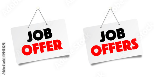Job offer / Job offers