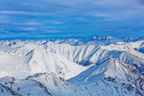 The Alpine skiing resort in Austria