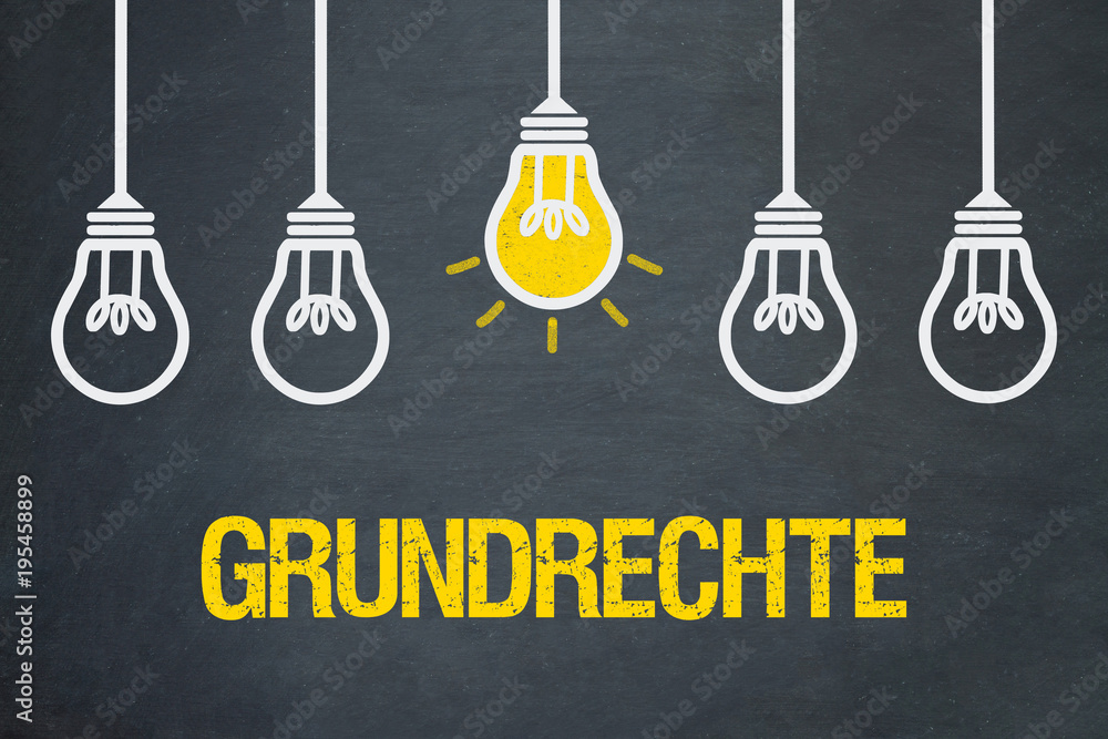 Fototapeta premium Grundrechte