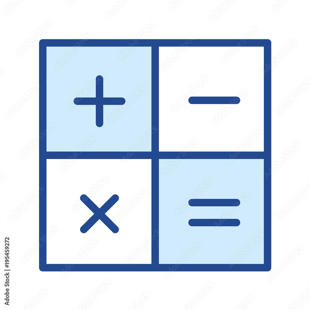 Taschenrechner Vector Icon Taschenrechner Vector Icon