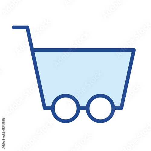 Einkaufswagen Vector Icon