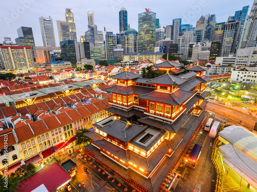 Buddha Tooth Relic Temple in Singapore
