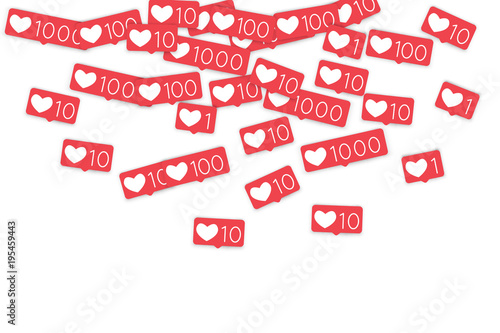 Social media counters.