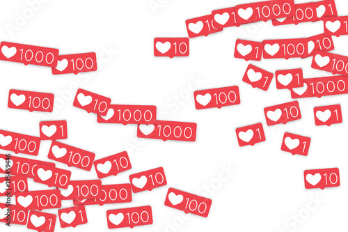 Social media counters.