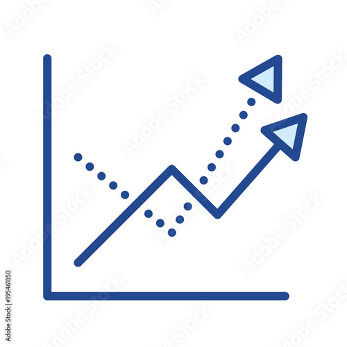 Gewinnkurve Vector Icon