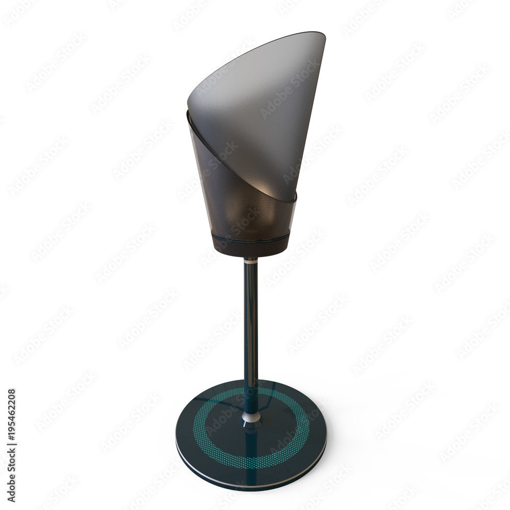 3d render decorative lamp, isolated on a white background. 3d render decorative lamp, isolated on a white background.