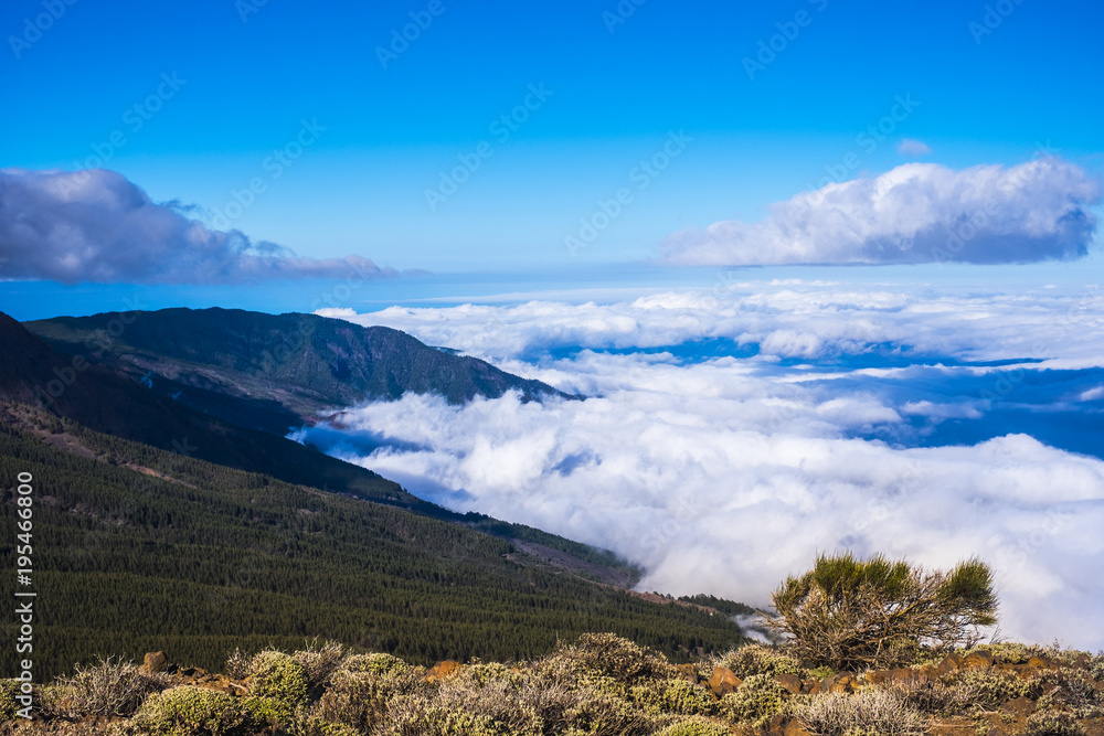 cloudscape outdoor natural place in tenerife