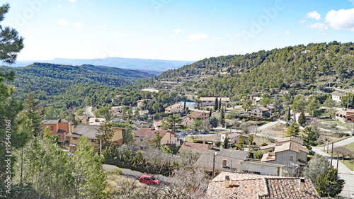 Canvas Print Talamanca, comarca del Bages, Barcelona, Catalunya, España