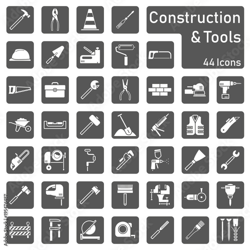 Werkzeug Icon Set - SW