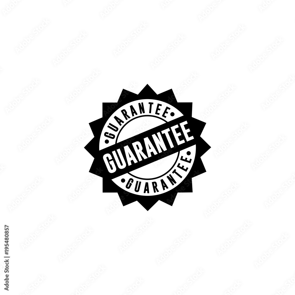 Obraz premium Guarantee label