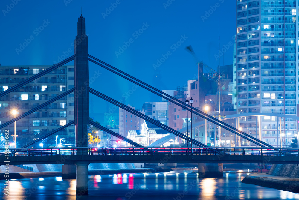 地方都市の夜景