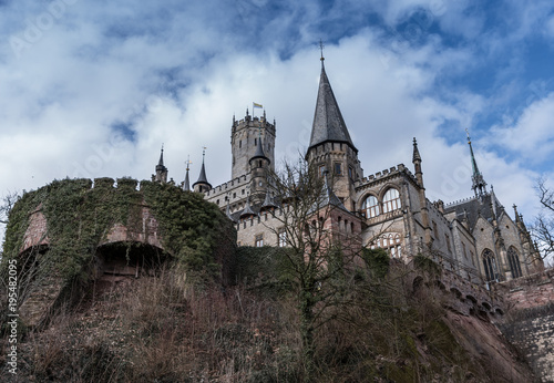 The old and acient Marienburg Castle, Germany