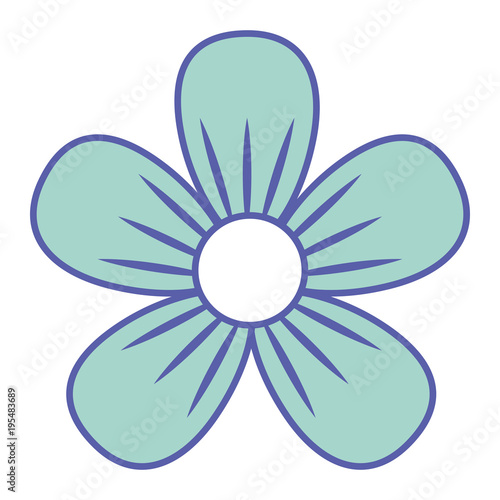 flower decoration ornament natural vector illustration green pastel image