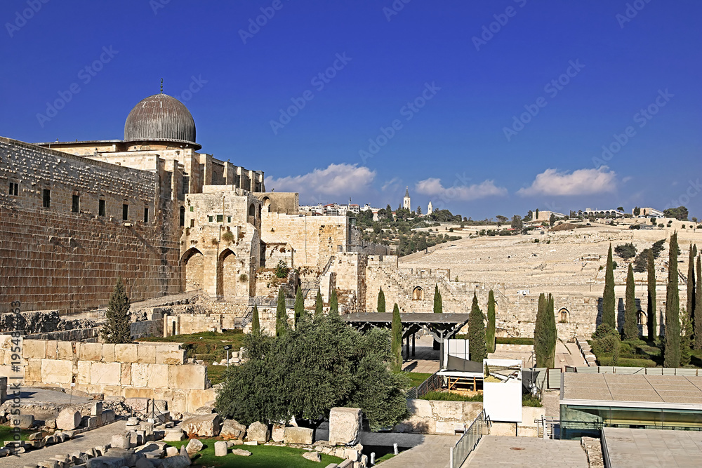 Davidson Center in Jerusalem Archaeological Park and Temple Mount, Jerusalem, Israel