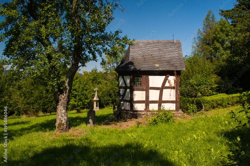 Kapelle im Freilichtmuseum Roscheider Hof in Konz