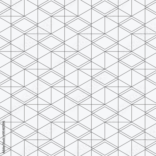 geometric vector pattern, repeating linear square diamond shape rhombus. graphic clean design for fabric, event, wallpaper etc. pattern is on swatches panel.