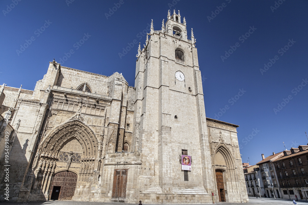 Cathedral of Palencia, Castilla Leon, Spain.