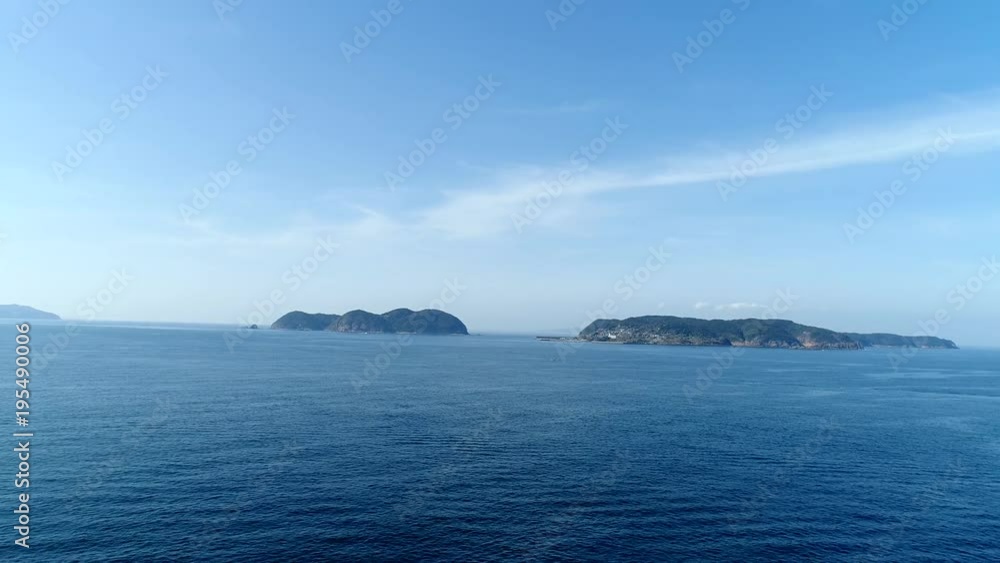 海の風景 ドローン撮影 海の風景 ドローン撮影