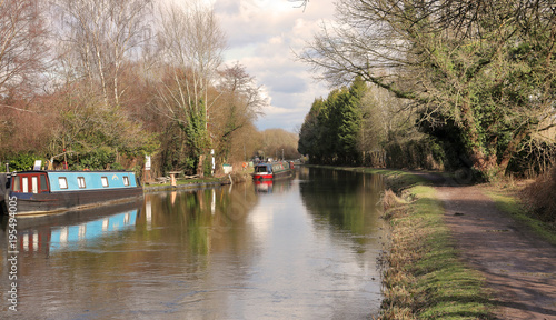 Kennet and Avon Canal in England