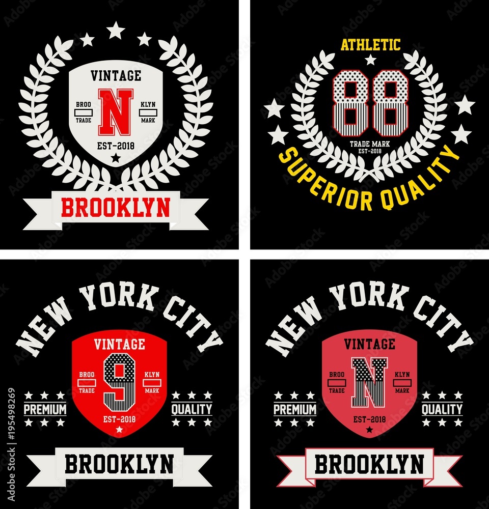 design vector patch embroidery collection for t shirt print men