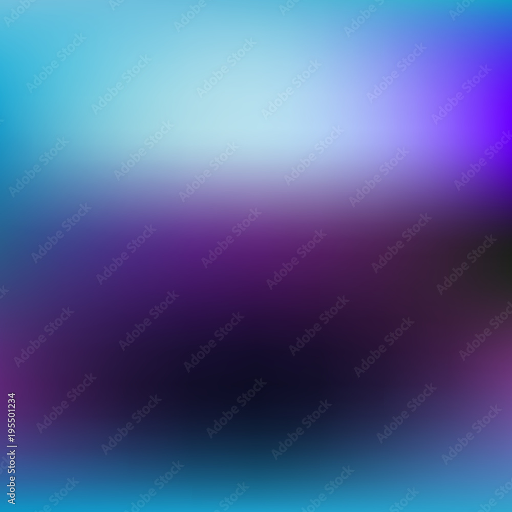 Abstract square gradient blurred background. Easy editable colorful mesh graphic design template.
