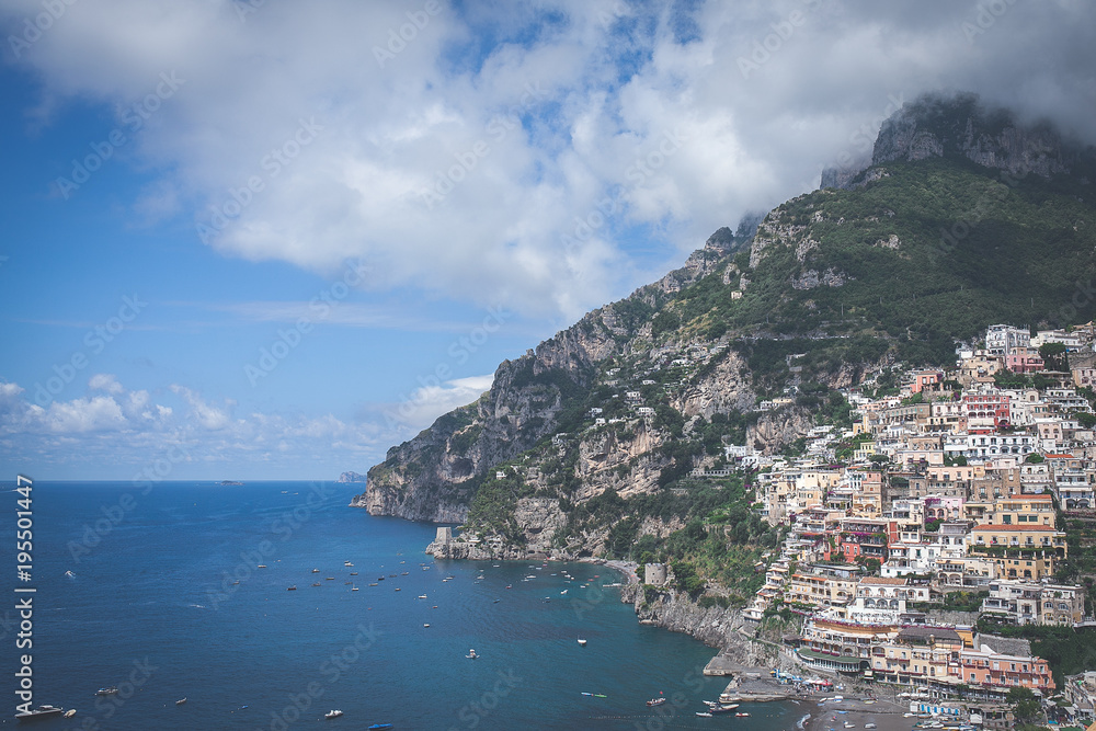 Amalfi coast traveling