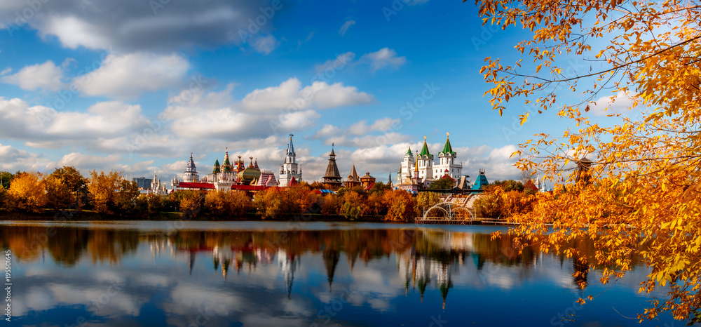 Kremlin in Izmailovo in the fall