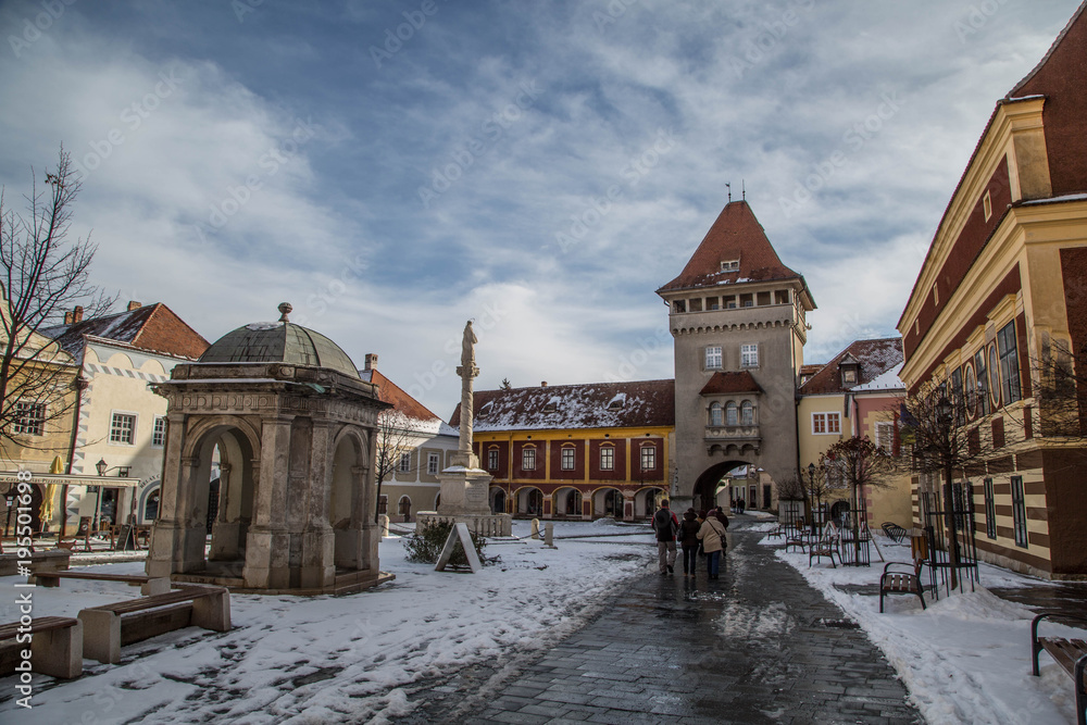 Sehenswürdigkeiten der Stadt Köszeg, Ungarn
