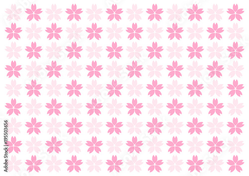 桜 イラスト 模様 背景 Stock ベクター Adobe Stock